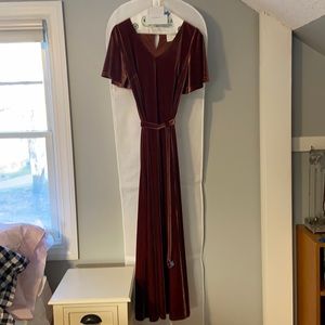 Revelry Reese velvet dress